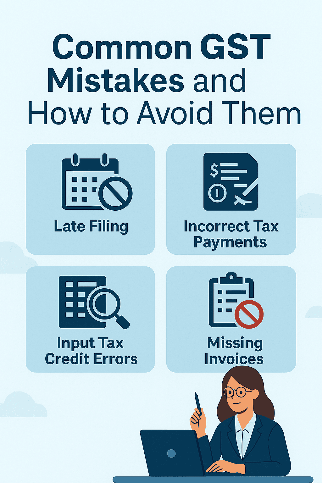 Common GST Mistakes and How to Avoid Them: A Guide for Small Business Owners